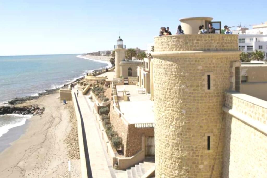 A 600 M De La Playa Y El Castillo Santa Ana Рокетас-де-Мар Экстерьер фото